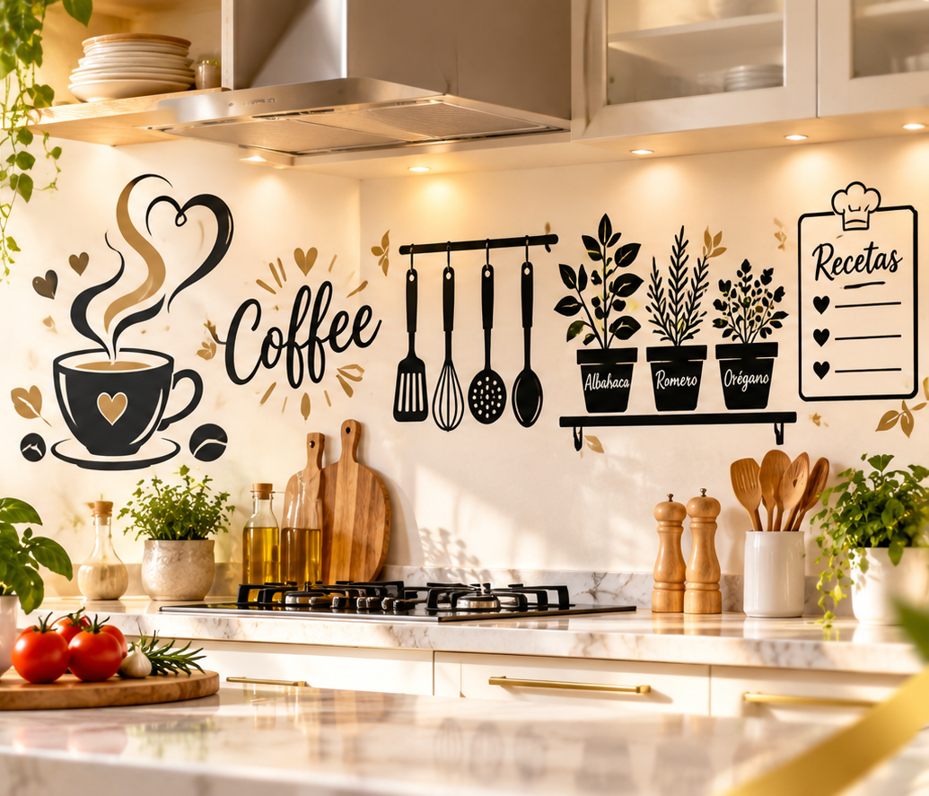 Vinilos decorativos para cocina